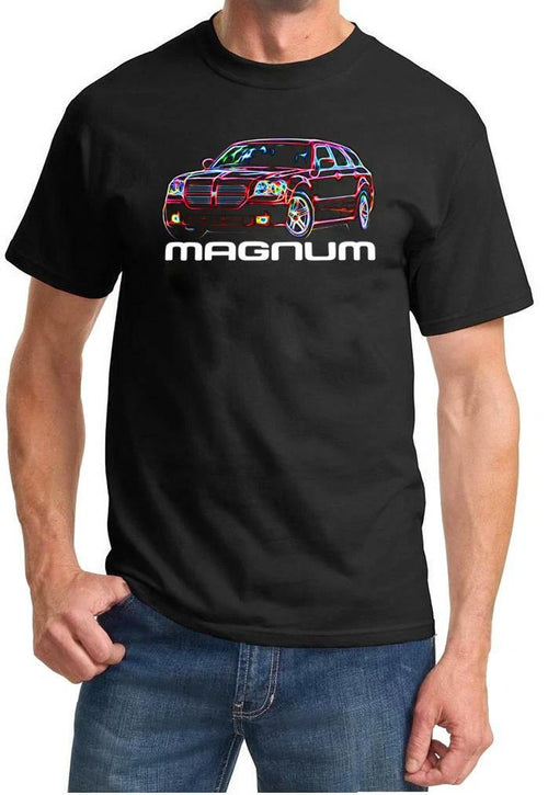 2004-08 Magnum Classic Neon Design Tshirt NEW