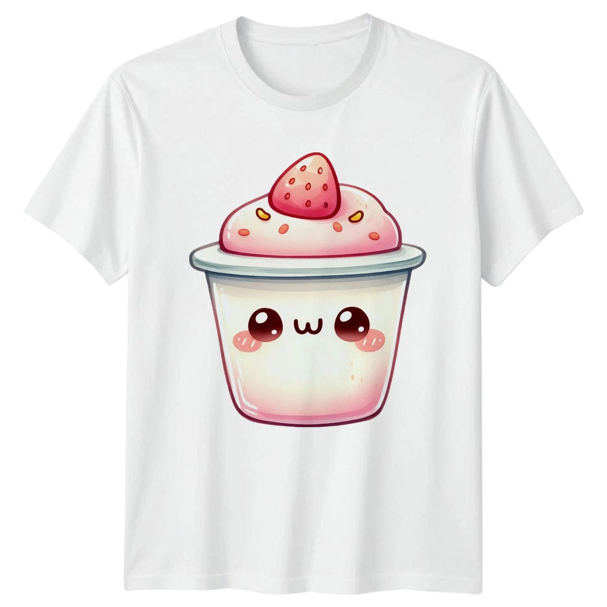 Sweet Kawaii Strawberry Dessert Cute T-Shirt Strawberry Dessert Kawaii Food