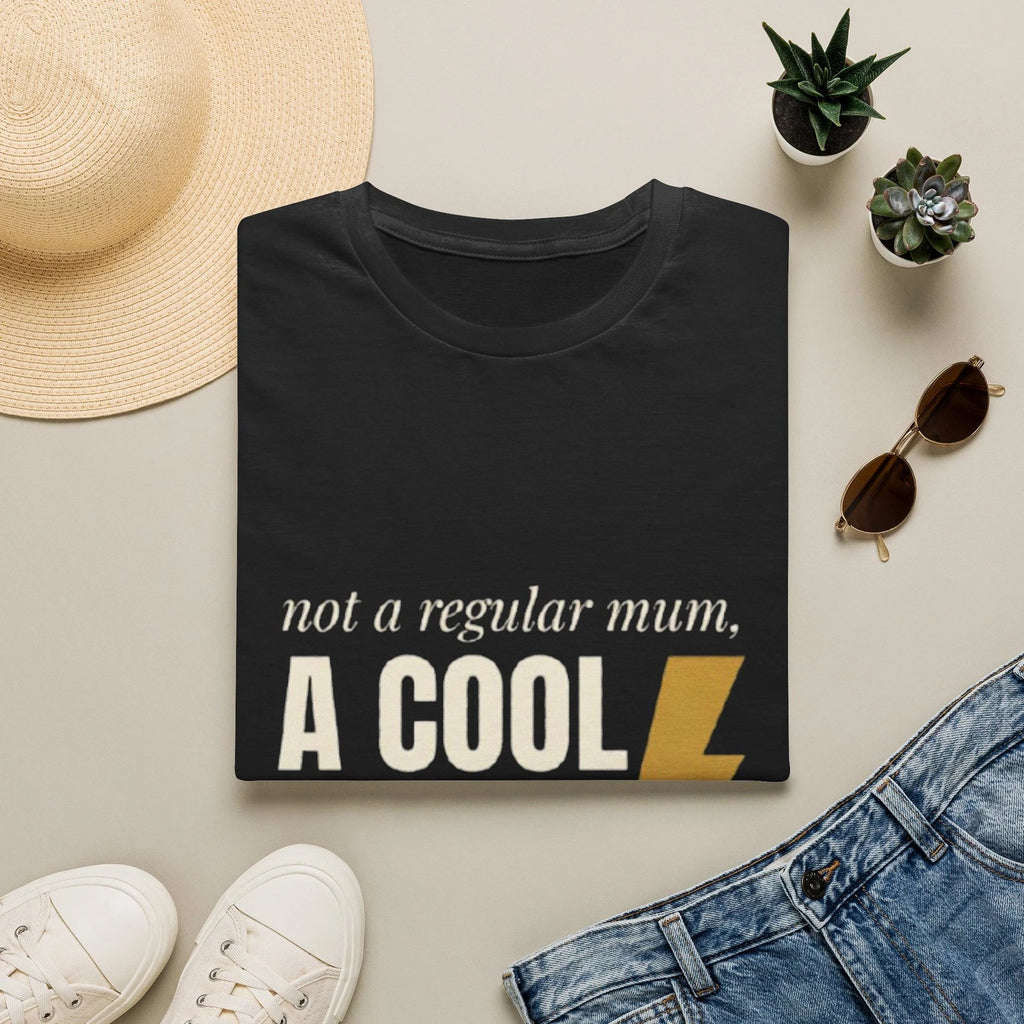 Not A Regular Mum A Cool Mum T Shirt Women Funny Mum Gift Graphic Tee For Her