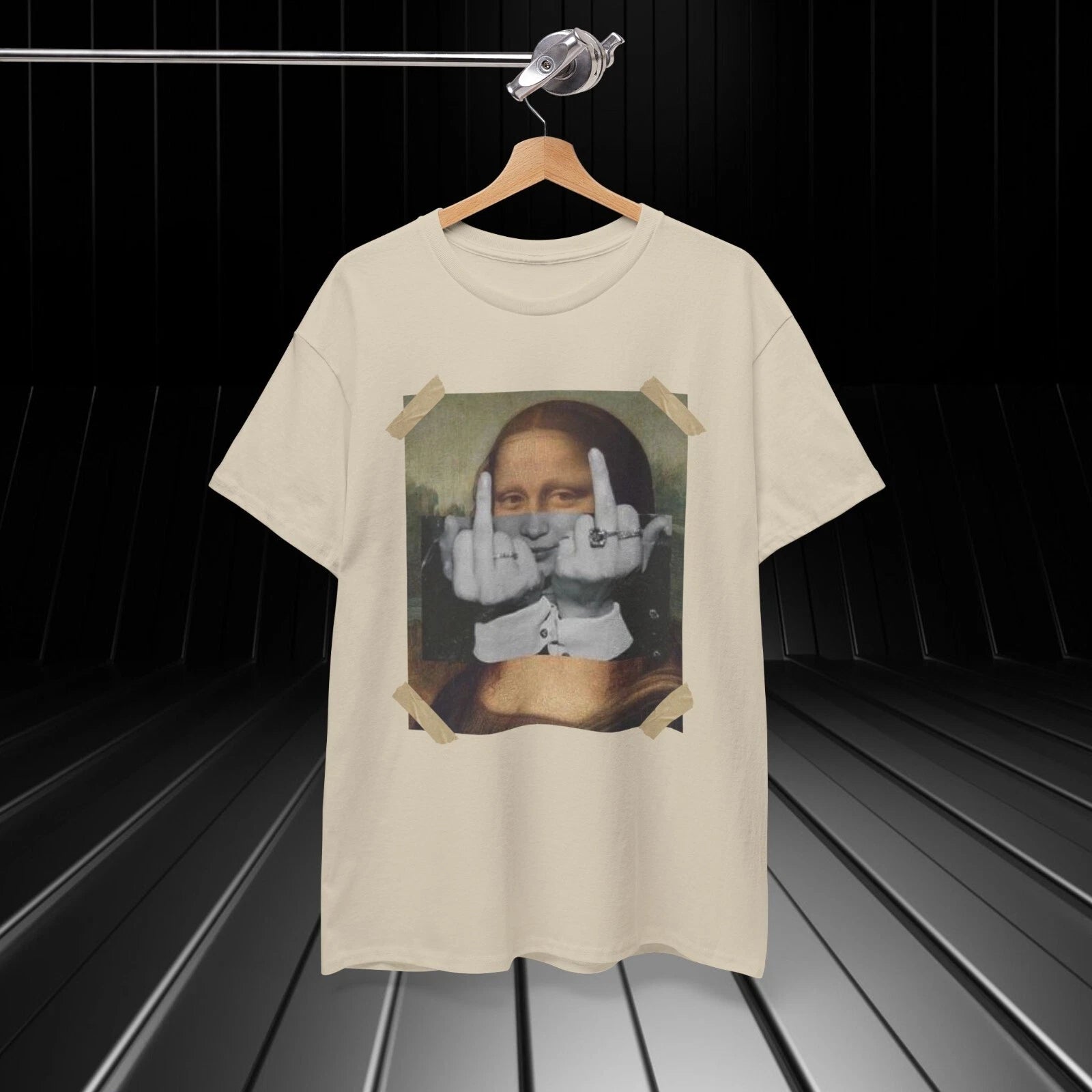 Mona Lisa T-Shirt | Funny Renaissance Art Tee | Vintage Aesthetic Graphic Shirt