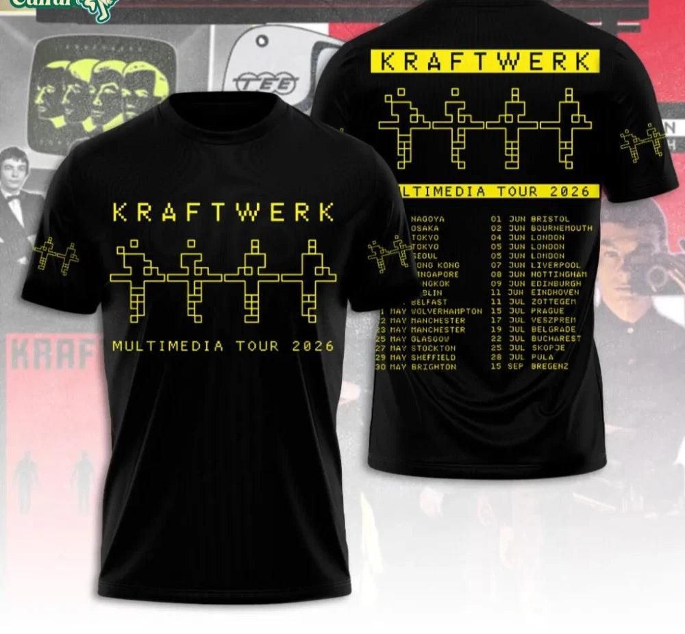 Kraftwerk Tour 2026 AOP T-Shirt
