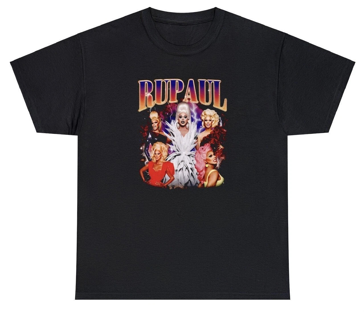 RuPaul T Shirt Funny Drag Race Gifts Andre Charle Meme Graphic Unisex Y2K Tee