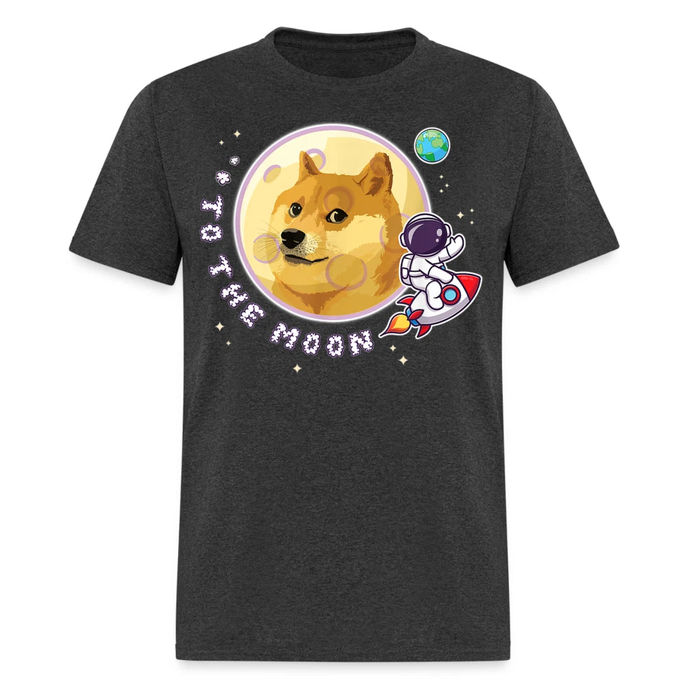 Dogecoin To the Moon shirt Doge HODL Rocket Crypto Meme T-Shirt Size S-6XL