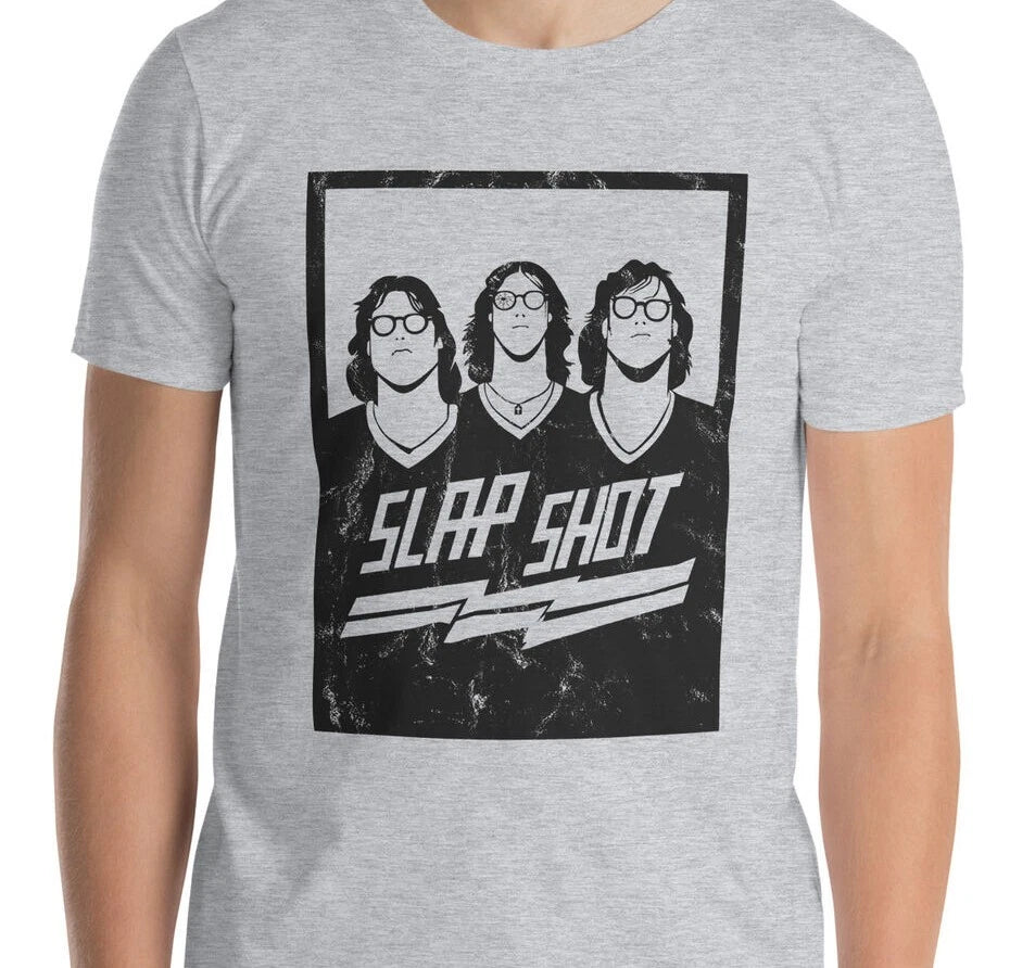 Slap Shot Movie T-Shirt  | Hanson Brothers Shirt | Hockey Humor