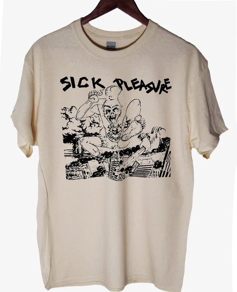 Sick Pleasure band t shirt san francisco punk hardcore code of honor verbal
