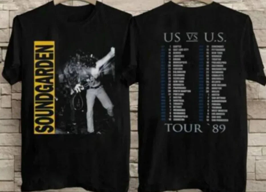 Soundgarden Louder Than Love 89 Tour Unisex ShirtT-S shirt