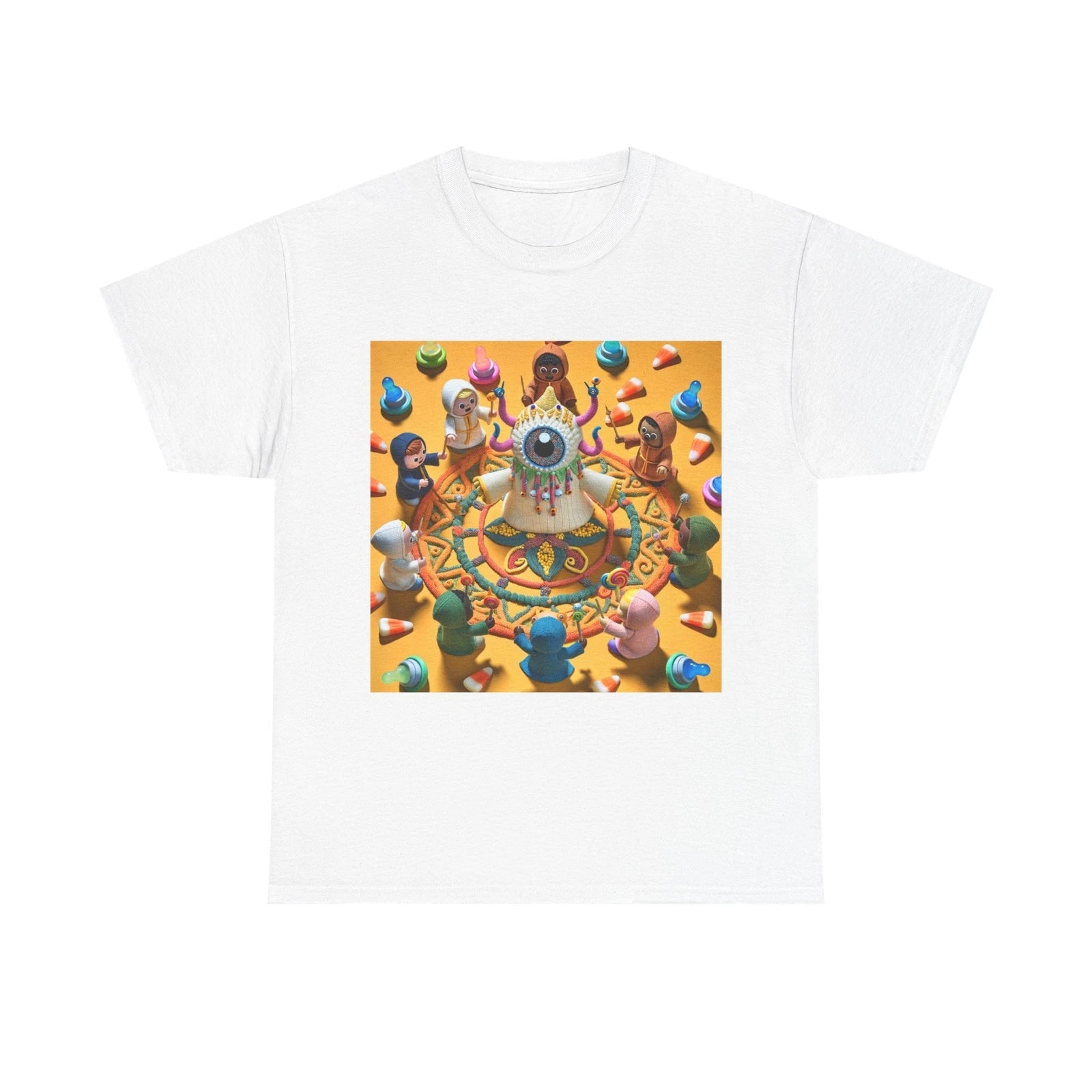 Unisex Adult T Shirt Kawaii Eldritch Baby Cults