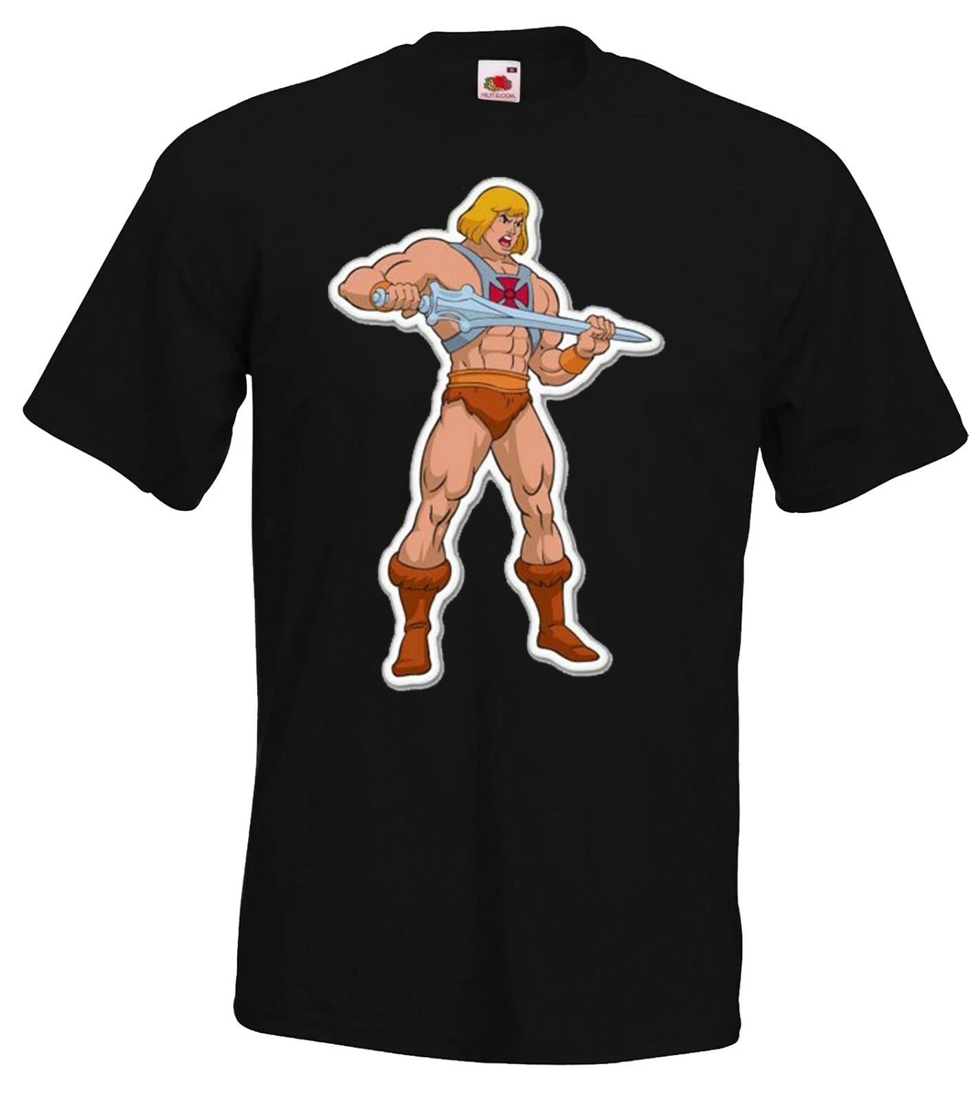 Youth Designz He Man Men's T-Shirt Print Cartoon USA Universe Masters Hero Fun