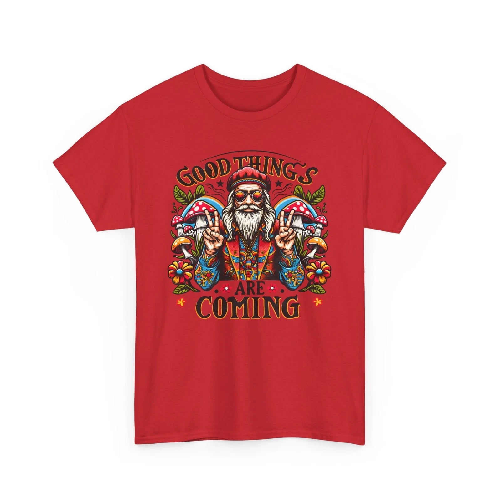 Nature Lover T-Shirt | Eco-Friendly Hippie Tee | Peace & Trees Shirt