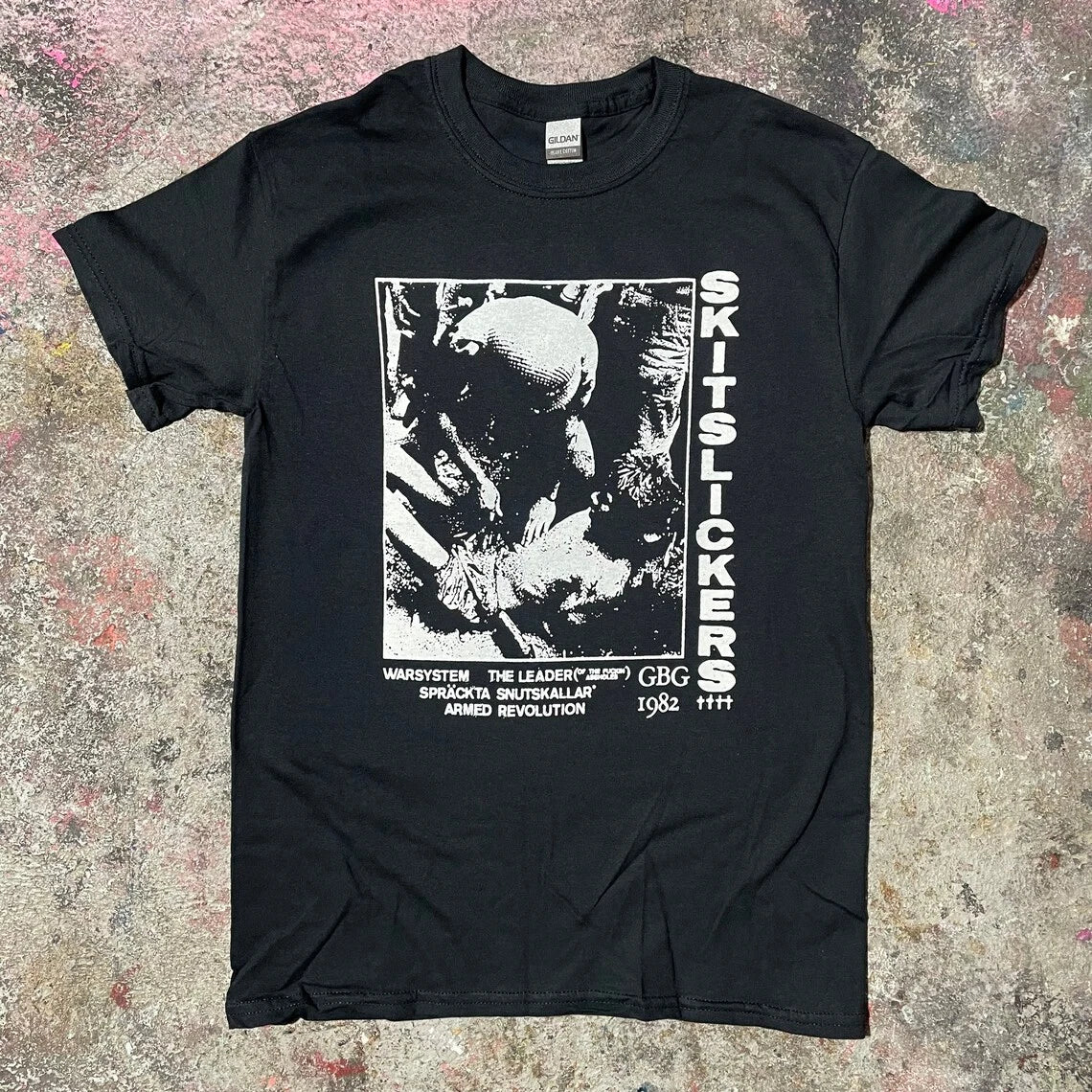 Skitslickers Shirt skitslickers, shitlickers, anti cimex, d-beat  Unisex t-shirt