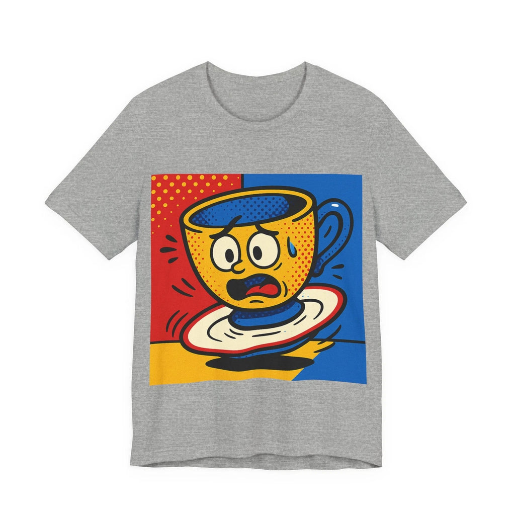 Leaping Teacup Pop Art T-Shirt