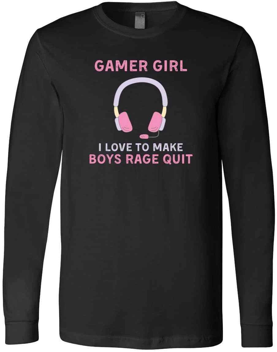 Gamer Girl Funny Quote Gaming Video Games Teens Firends Family Gift T-Shirt