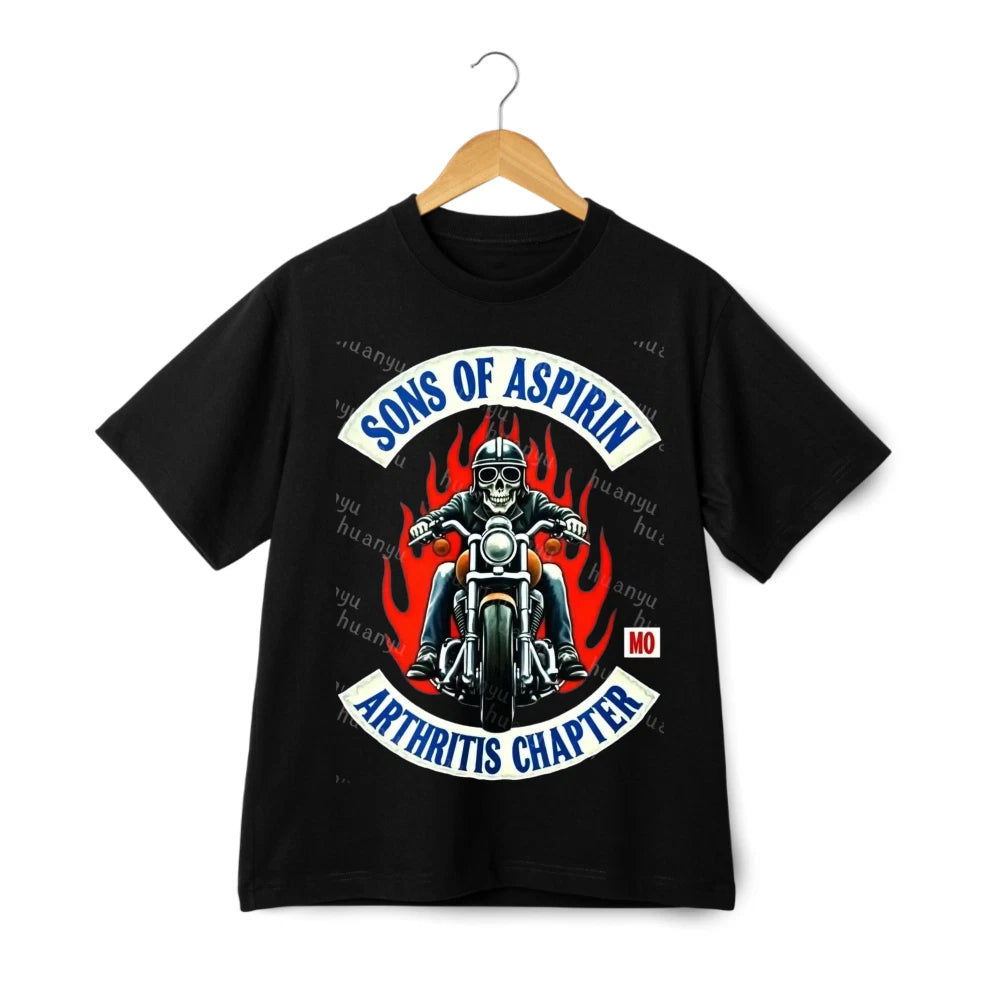 Vintage Biker Graphic Tee | Men's & Women's Casual Streetwear