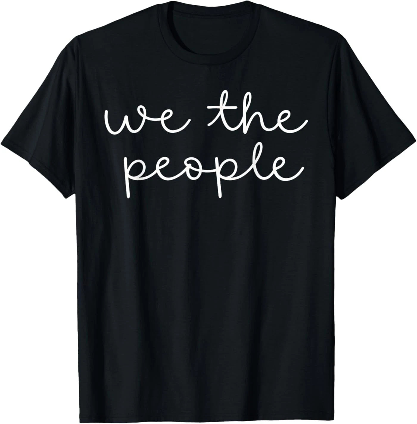 We The People Minimalist T-Shirt