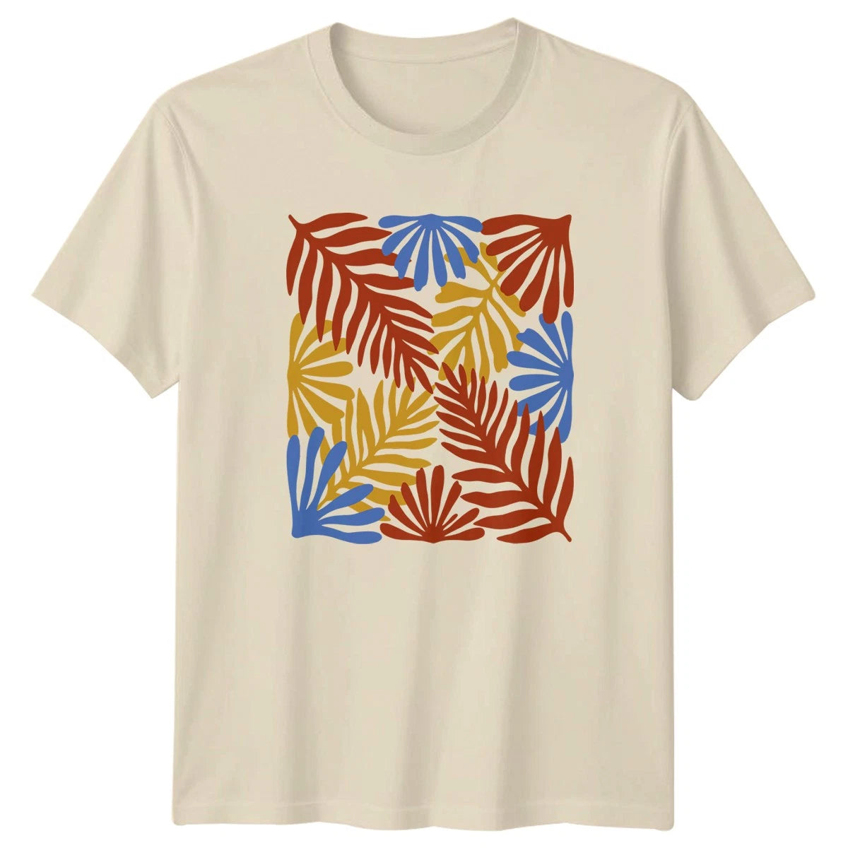 Boho Botanical Womens T-Shirt Floral Nature Gift For Her