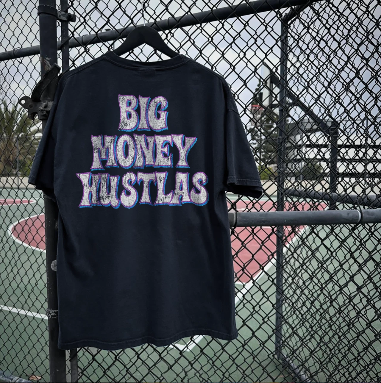 Y2K Icp 'Big Money Hustlas' Promo T-Shirt Black XXL