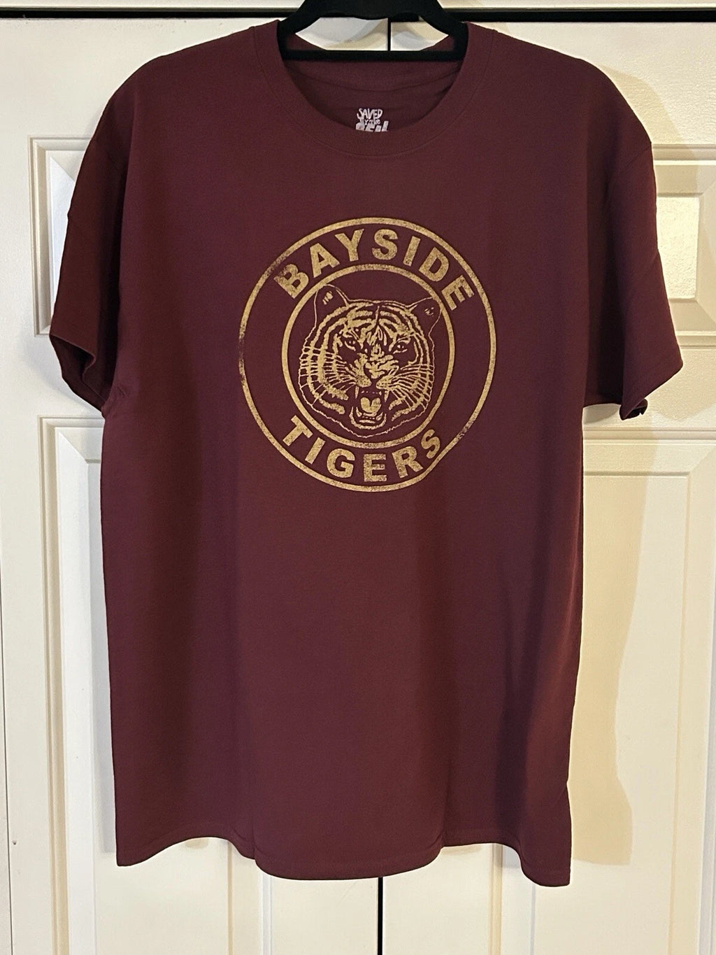 Bayside Tigers Saved By The Bell Retro 80s 90s teen sitcom graphic tee size XL