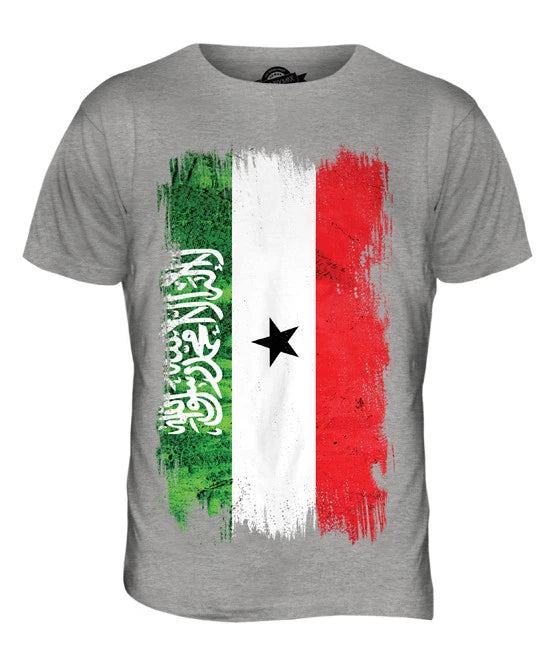 SOMALILAND GRUNGE FLAG MENS T SHIRT TEE SHIRT XS S M L XL 2XL 3XL 4XL 5XL