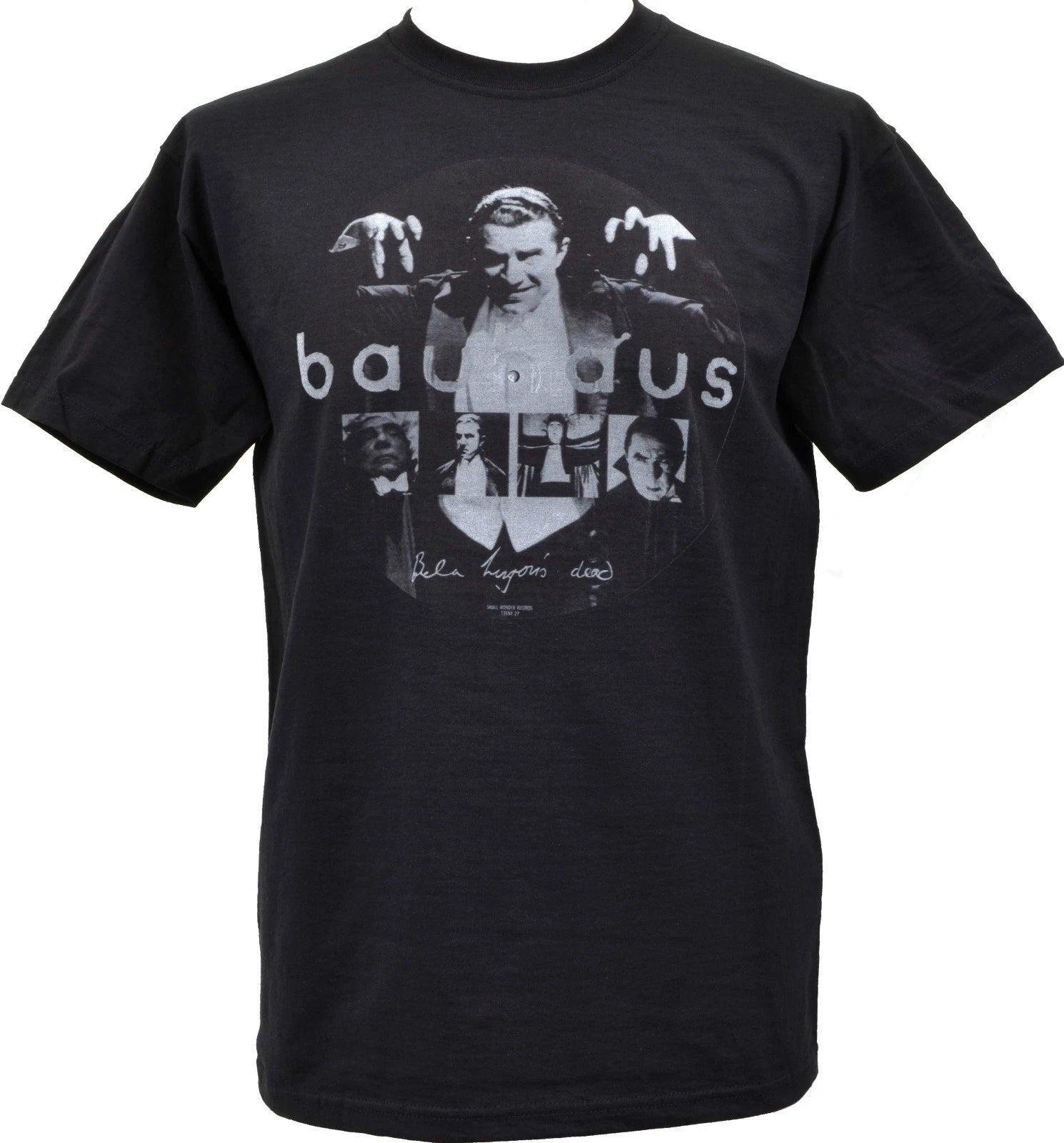 Mens Bauhaus T-Shirt Bela Lugosi's Dead Record Gothic Rock Vinyl Dracula S-5XL