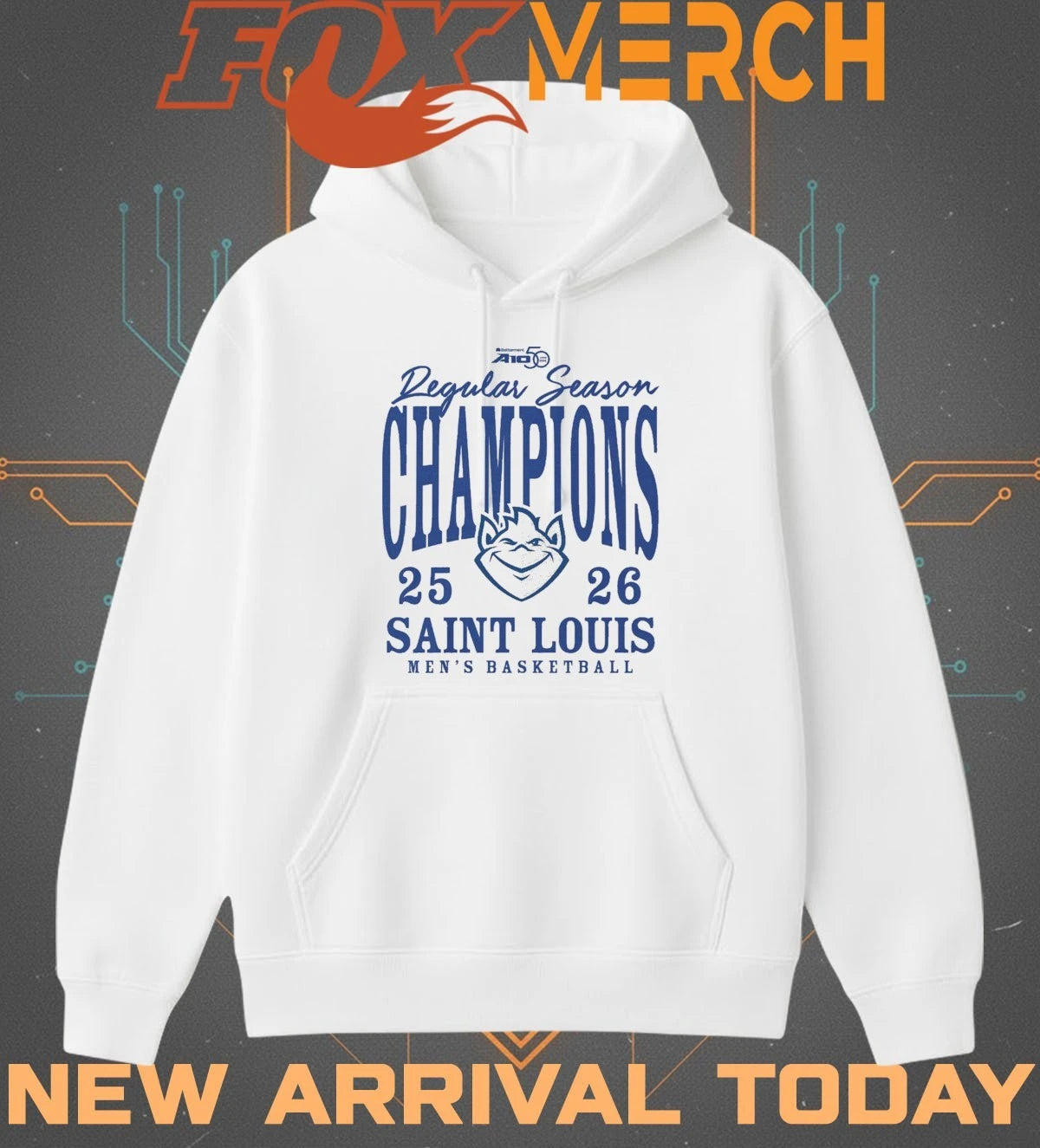 Saint Louis Billikens 2026 Atlantic 10 Regular Season Champions t-shirt
