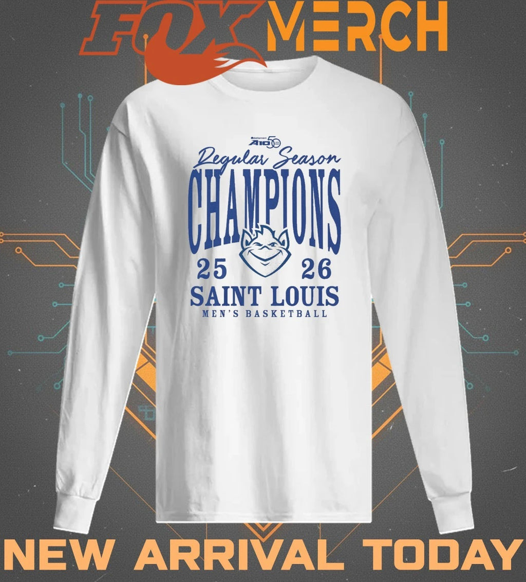 Saint Louis Billikens 2026 Atlantic 10 Regular Season Champions t-shirt