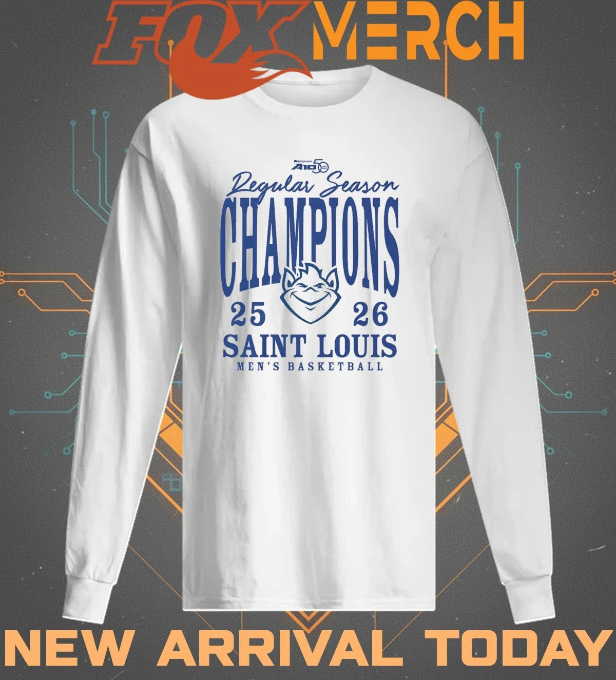 Saint Louis Billikens 2026 Atlantic 10 Regular Season Champions t-shirt