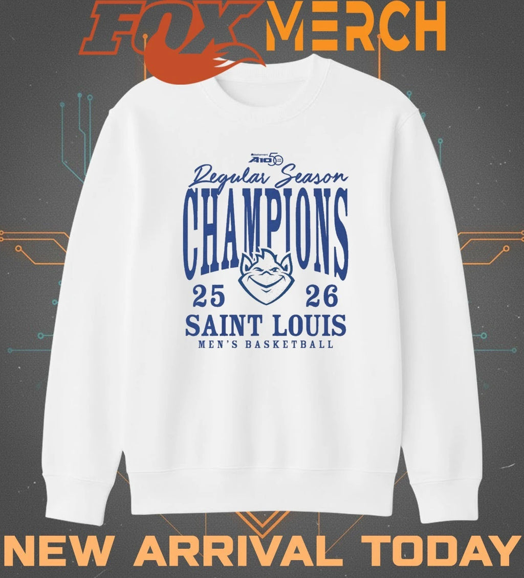 Saint Louis Billikens 2026 Atlantic 10 Regular Season Champions t-shirt