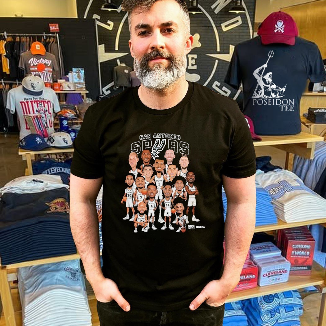San Antonio Spurs 2026 Playoffs Caricature 2026 T-shirt