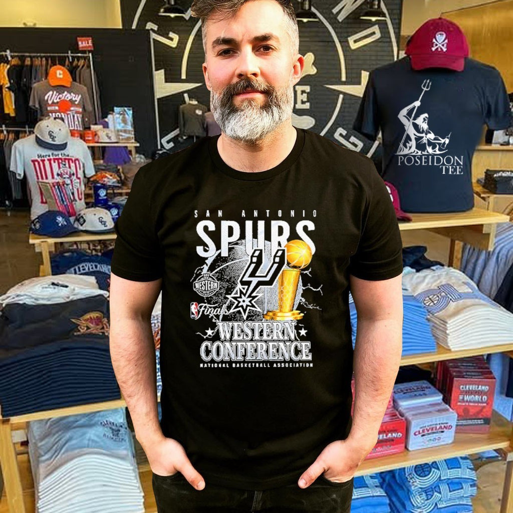 San Antonio Spurs Western Conference Finals National Basketball T-shirt
