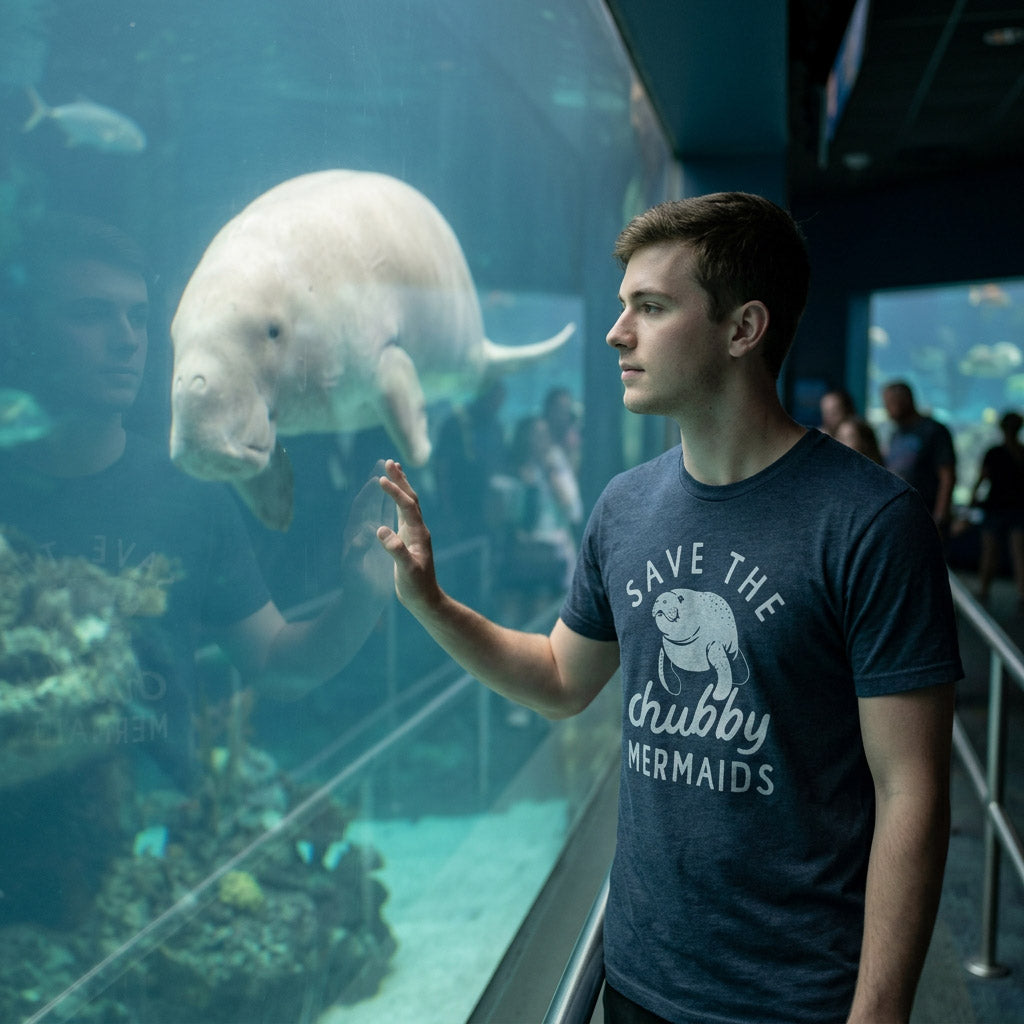 Save The Chubby Mermaids Men's T Shirt