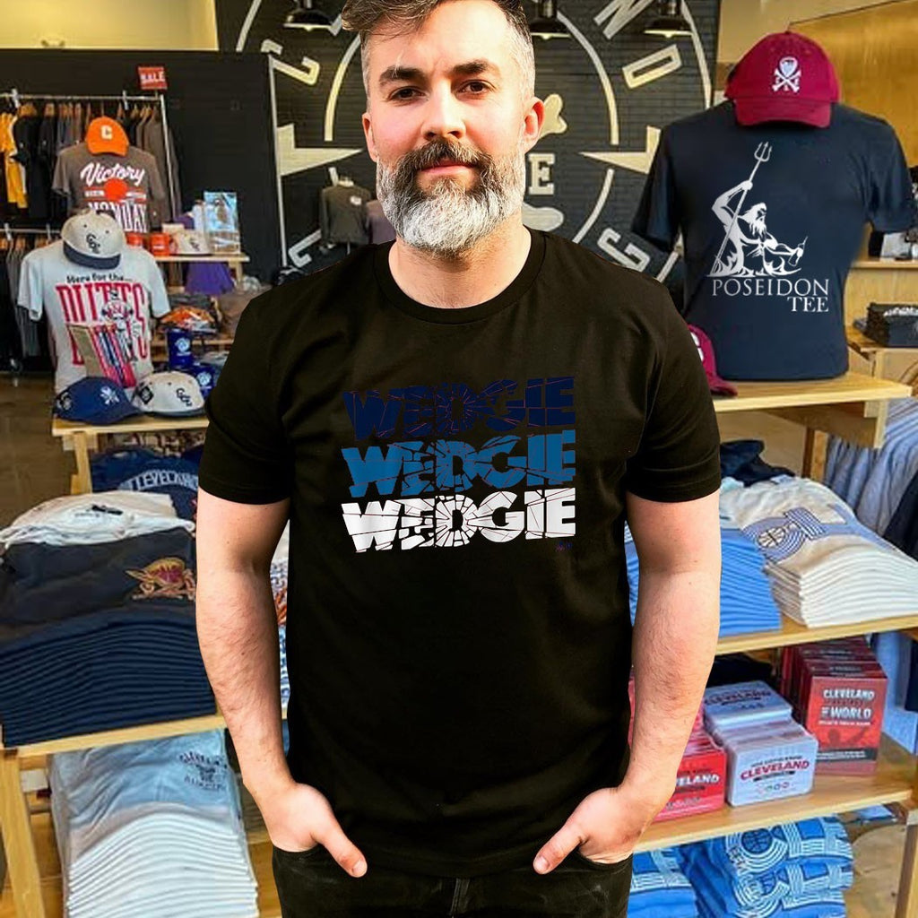 Scott Wedgewood Wedgie Chant Shattered Glass T-shirt