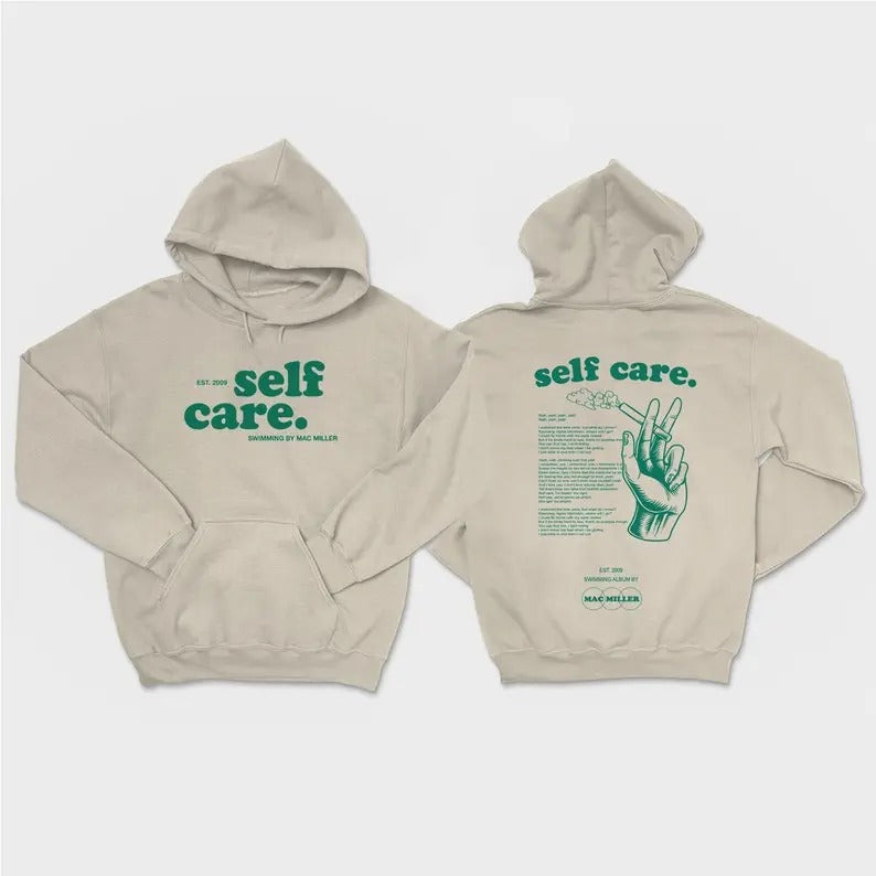 self care T-Shirt, Mac Swimming Shirt, Mac M shirt Hoodie, Sweatshirt | TeeBloomCo.com