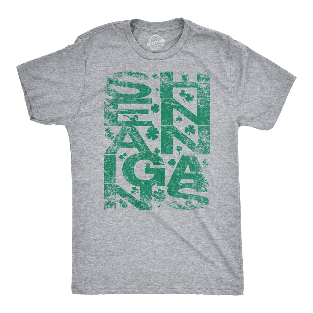 Shenanigans Covered In Clovers Men's T Shirt