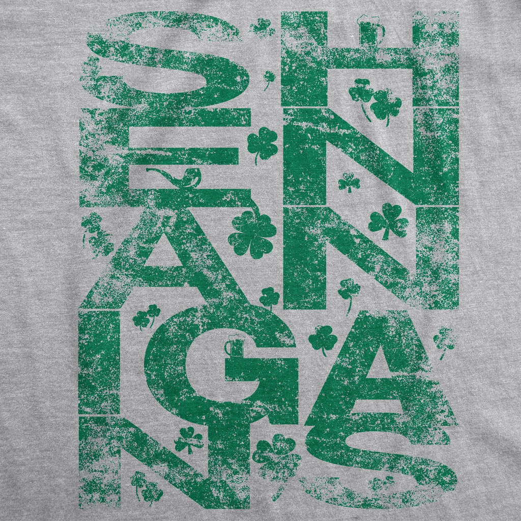Shenanigans Covered In Clovers Men's T Shirt