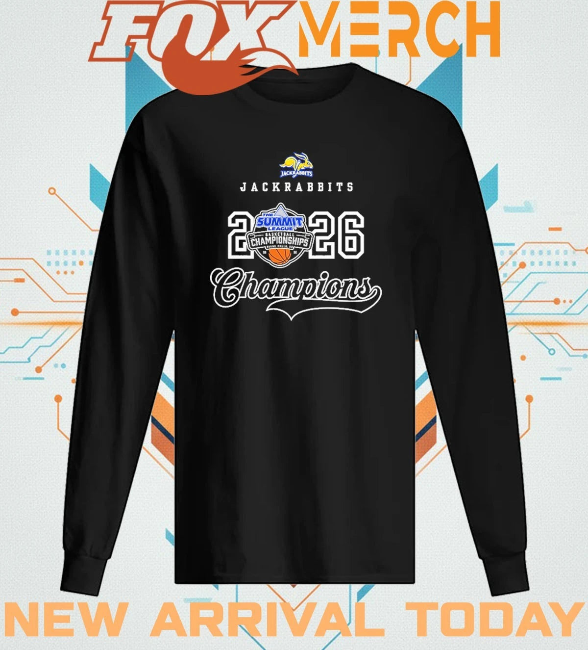 South Dakota State Jackrabbits 2026 The Summit Basketball Championships t-shirt