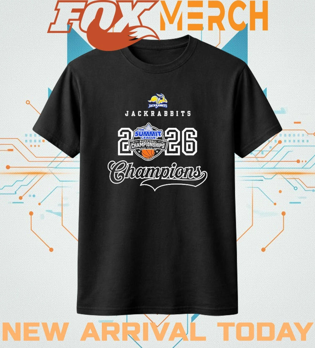 South Dakota State Jackrabbits 2026 The Summit Basketball Championships t-shirt