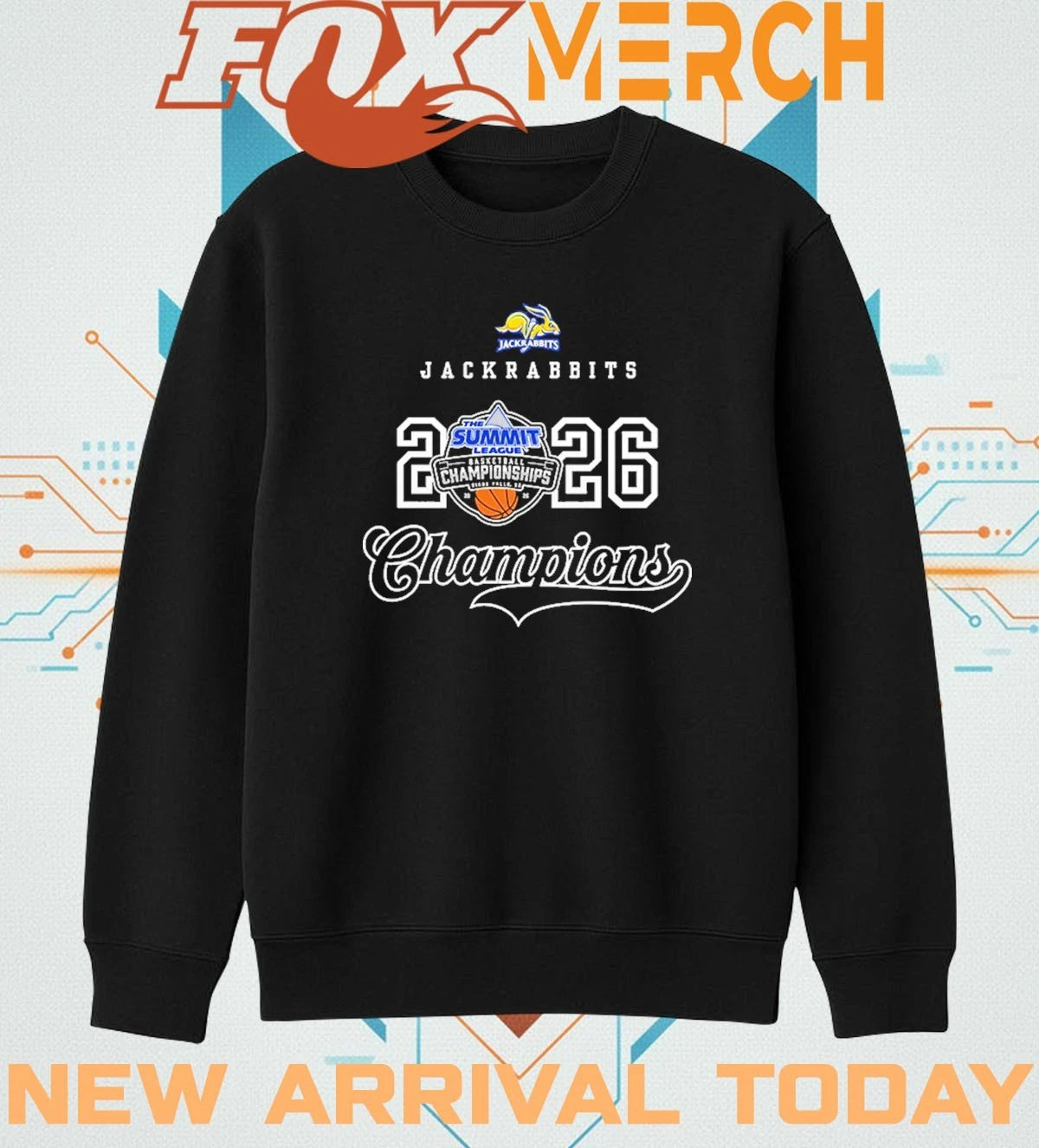 South Dakota State Jackrabbits 2026 The Summit Basketball Championships t-shirt
