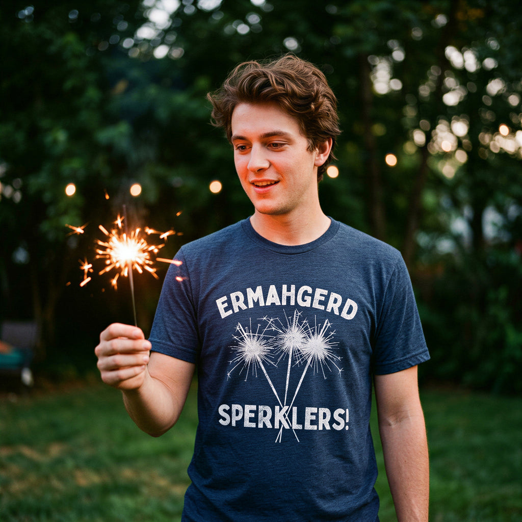 Ermahgerd Sperklers Men's T Shirt
