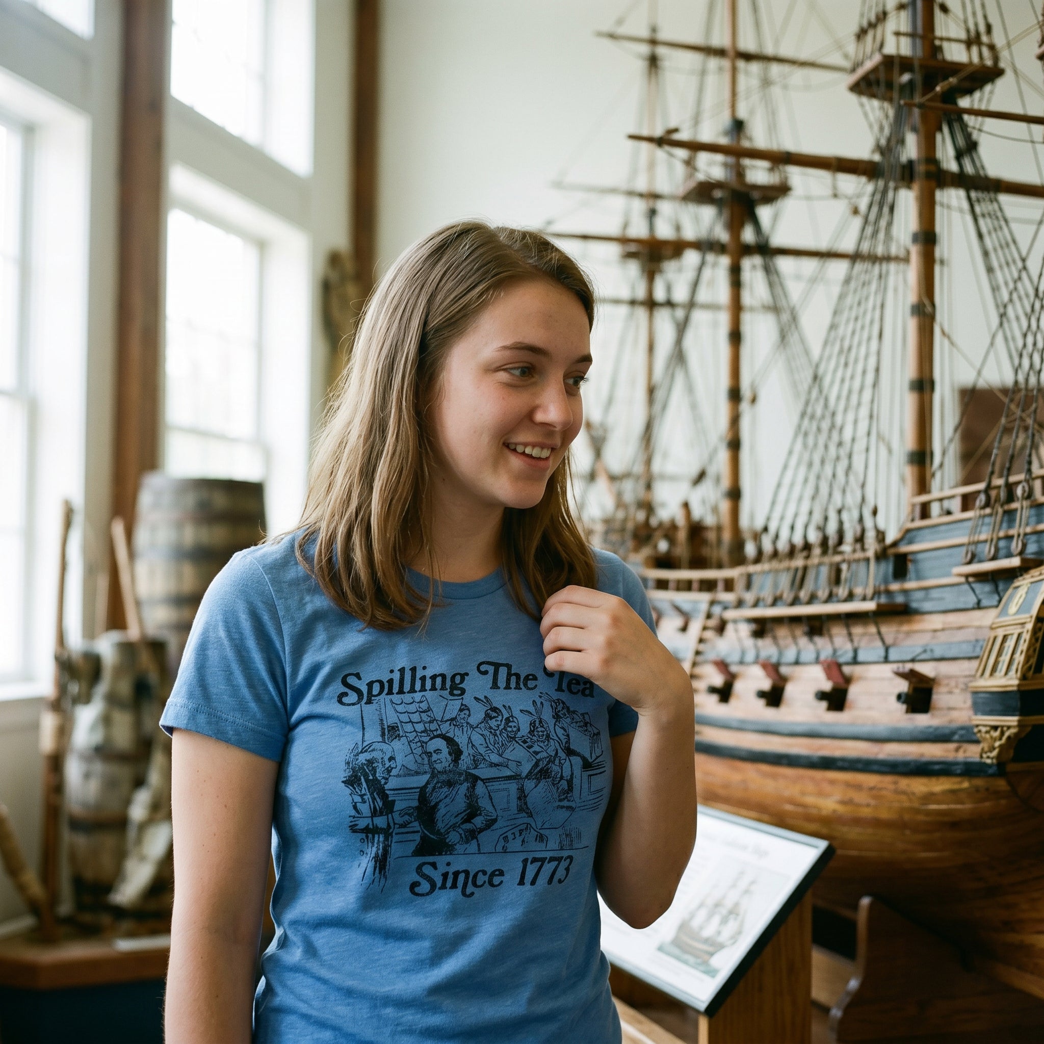Spilling The Tea Since 1773 Women's T Shirt