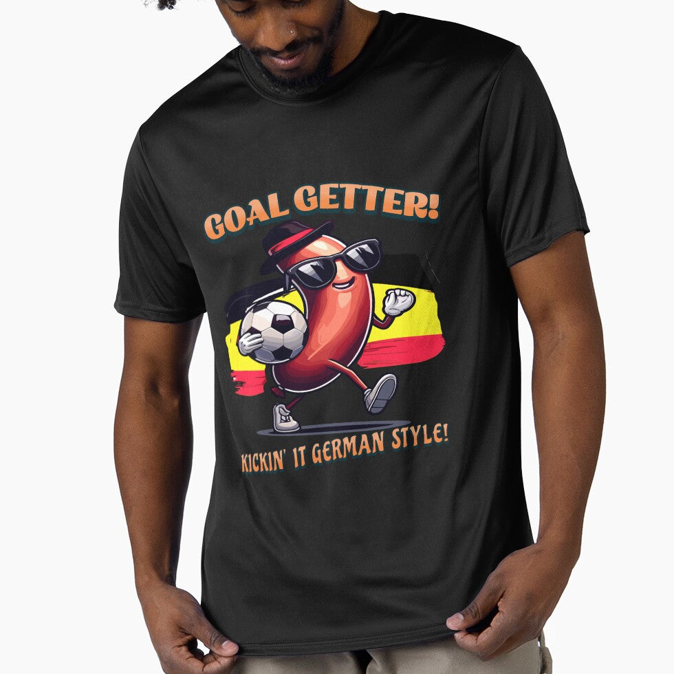 GOAL GETTER! KICKIN' IT GERMAN STYLE! - Fun Soccer by VibePrintStudio