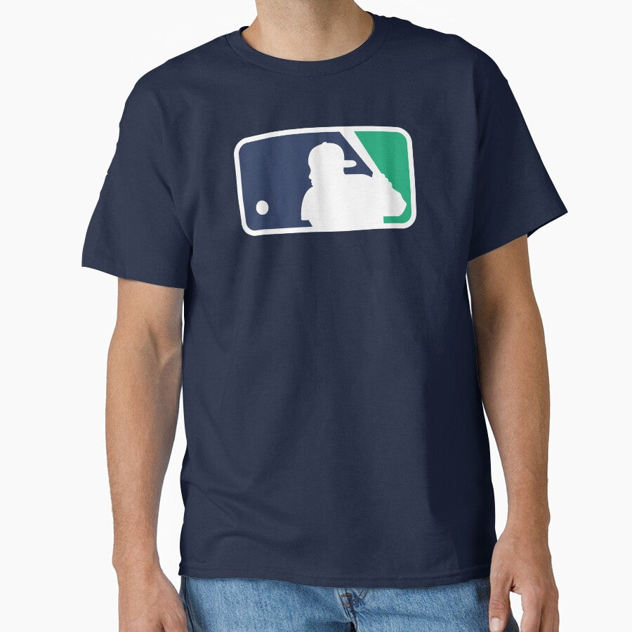 Ken Griffey Jr Baseball Logoman by Southtowns Carl