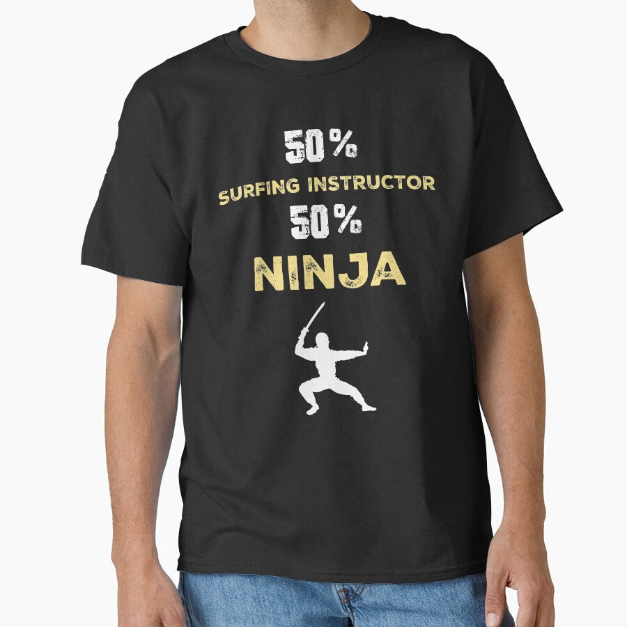 50% Surfing Instructor 50% Ninja by AYOUCHKA