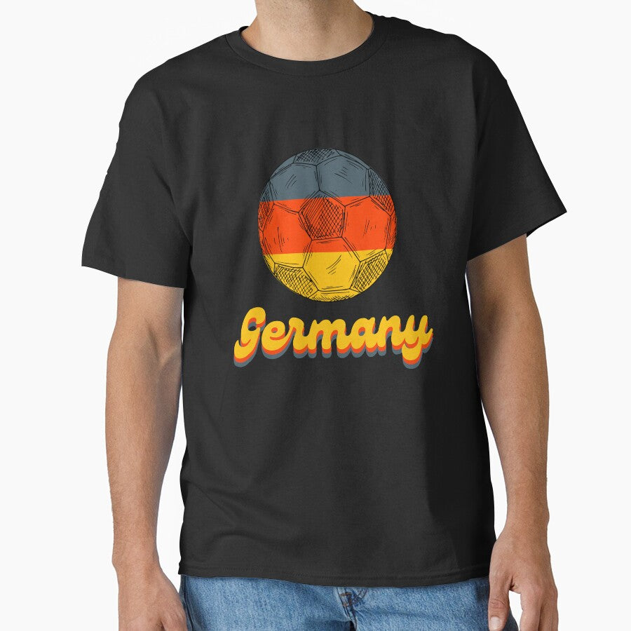 Retro Vintage Germany Football Team by Echo Dusk