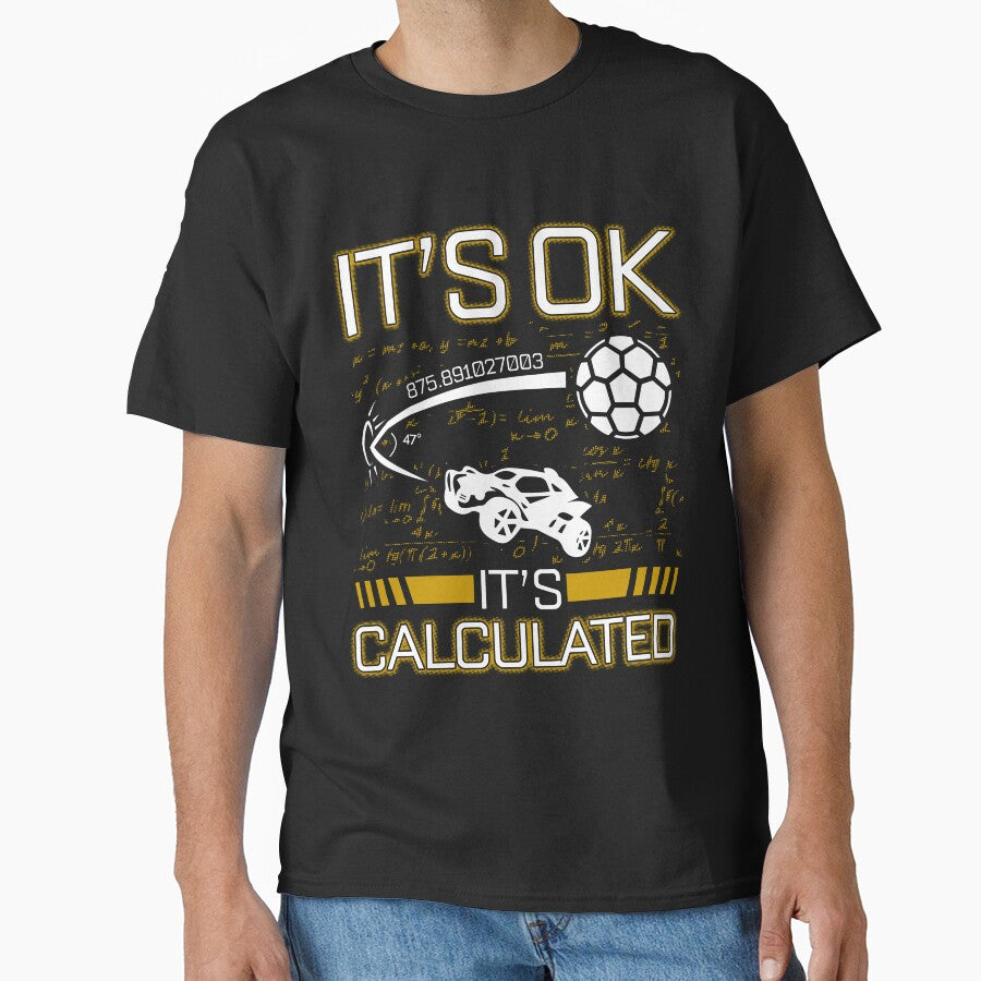It's OK It's Calculated Car Football Soccer by justcoolmerch