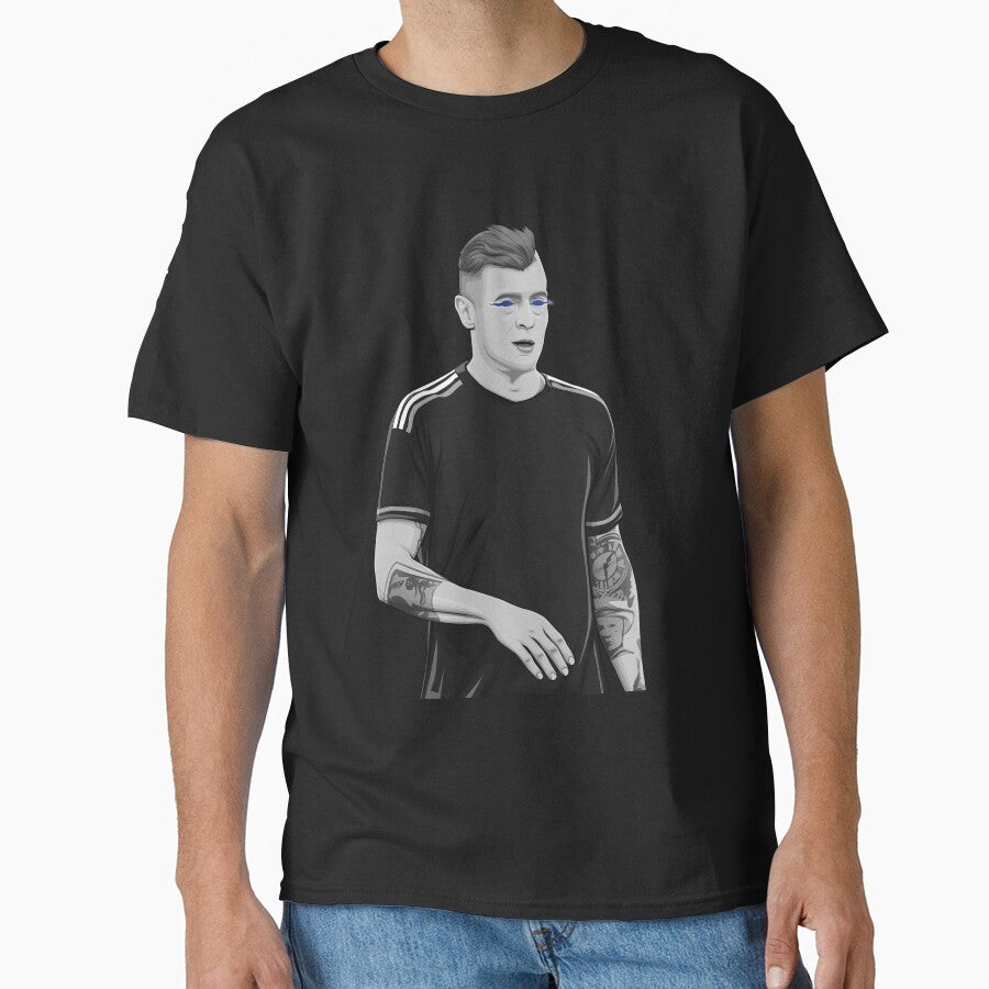 Toni Kroos Black and White Version. by Aldduardo