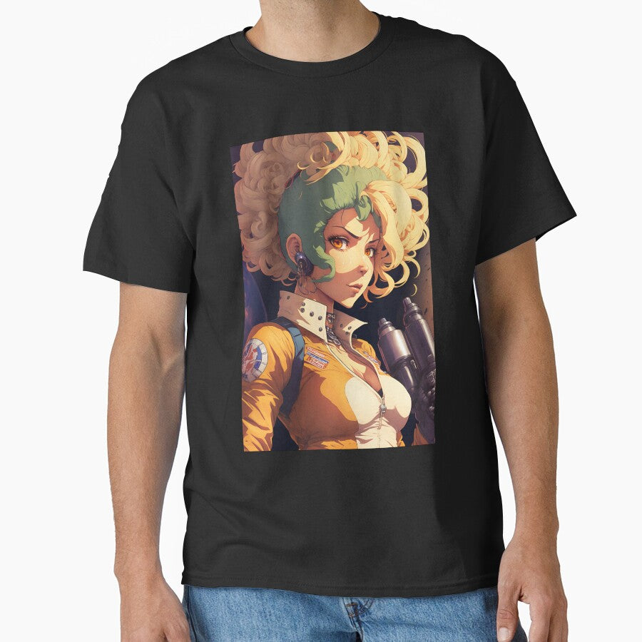Anime Cute Girl Space Mechanic by Bubblebuk