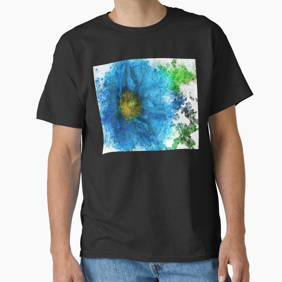Blue Flower Abstract color by artdragongift 15