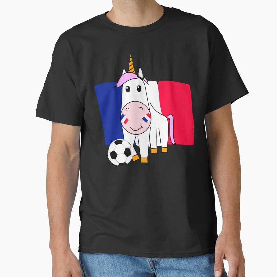 Unicorn Violetta plays football for France by peter2art