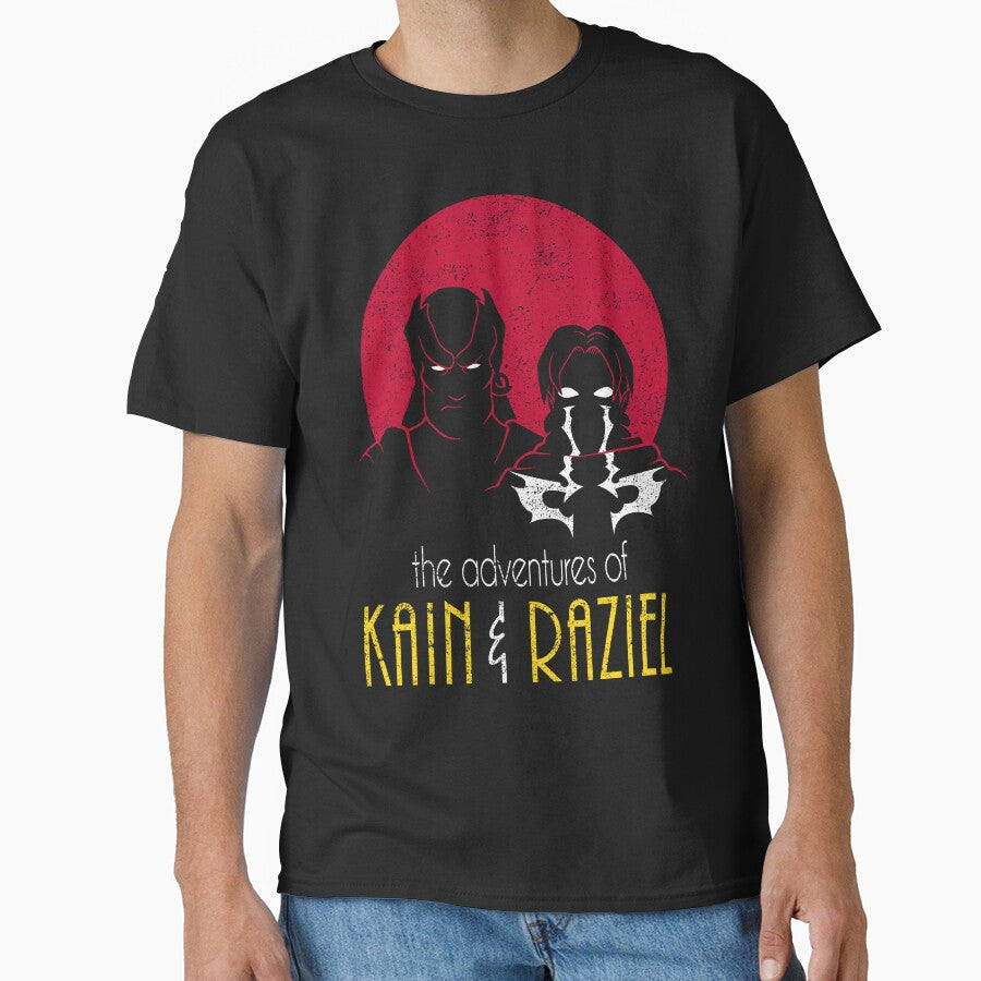 Adventures of Kain & Raziel T-Shirt by cattocc