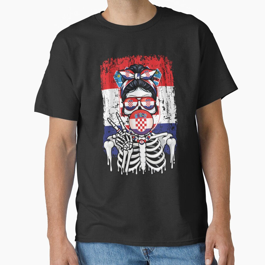 Croatia-Inspired Graphic Tee for Everyday Style by Colorful Designs
